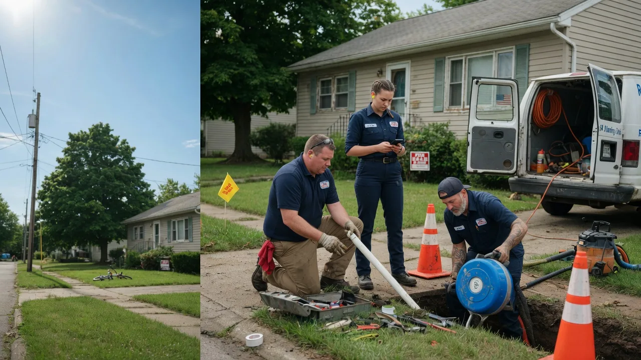 Sewer Line Repair in James Creek, PA near me